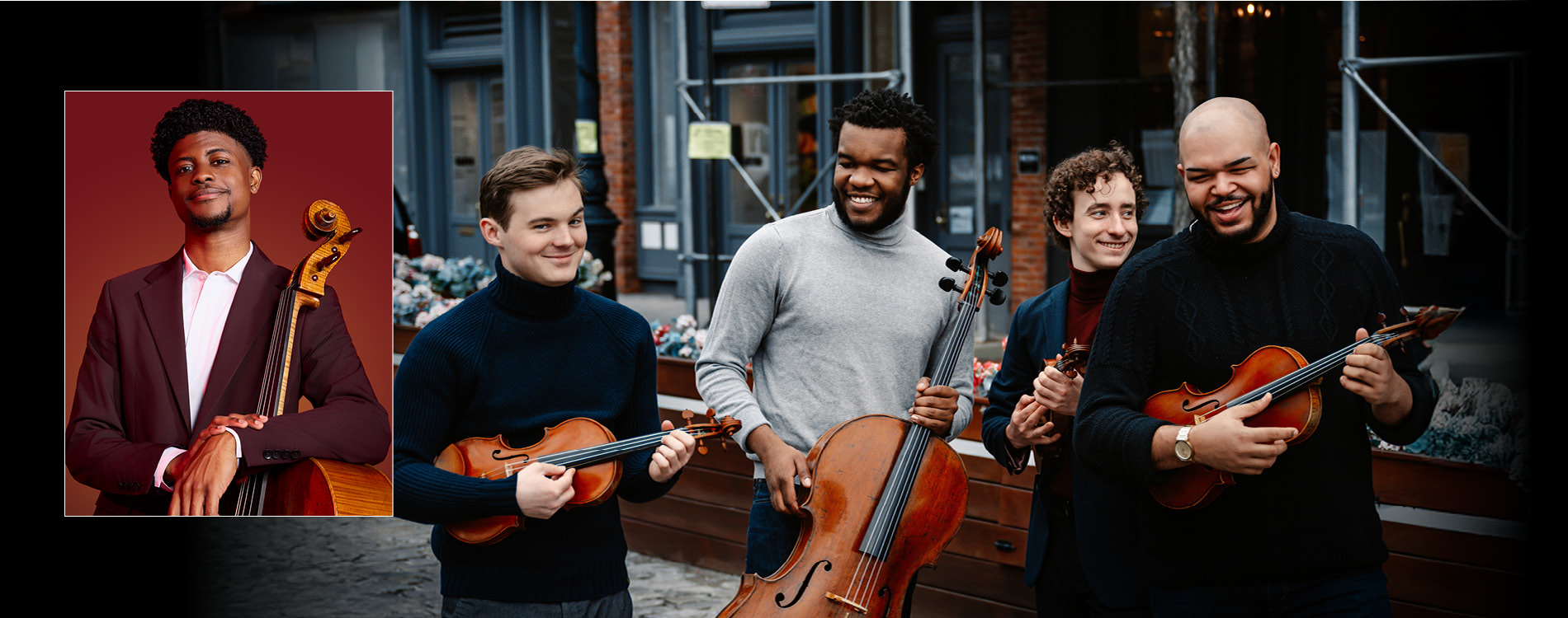 Isidore String Quartet with Sterling Elliott