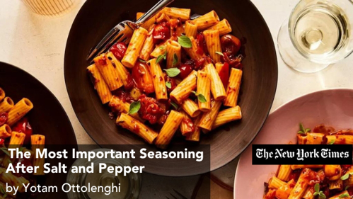 The Most Important Seasoning After Salt and Pepper by Yotam Ottolenghi