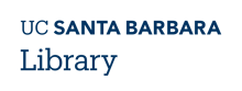 UC Santa Barbara Library wordmark.