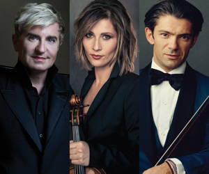 Jean-Yves Thibaudet, piano, Lisa Batiashvili, violin, Gautier Capuçon, cello